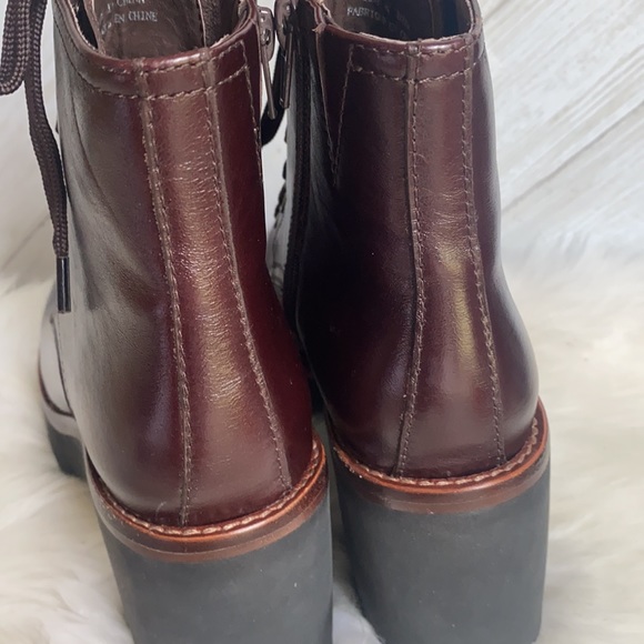 New Jeffrey Campbell scavenger 2 boots lace up heeled 6 - Picture 6 of 11